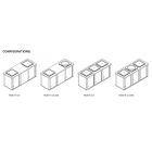 Christie elektromos grill lap tripla szekrényben, kerti, szabadtéri bbq berendezés