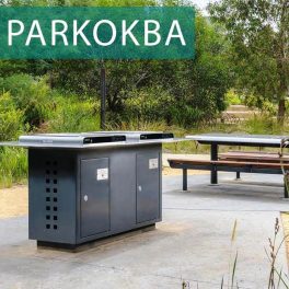 Elektromos grillsütő parkokba